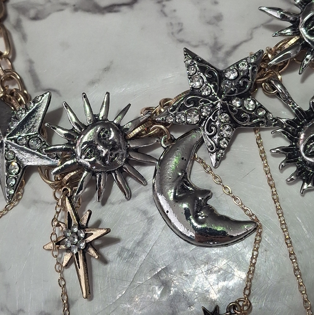 Celestial Galaxy Starry Necklace - image 6